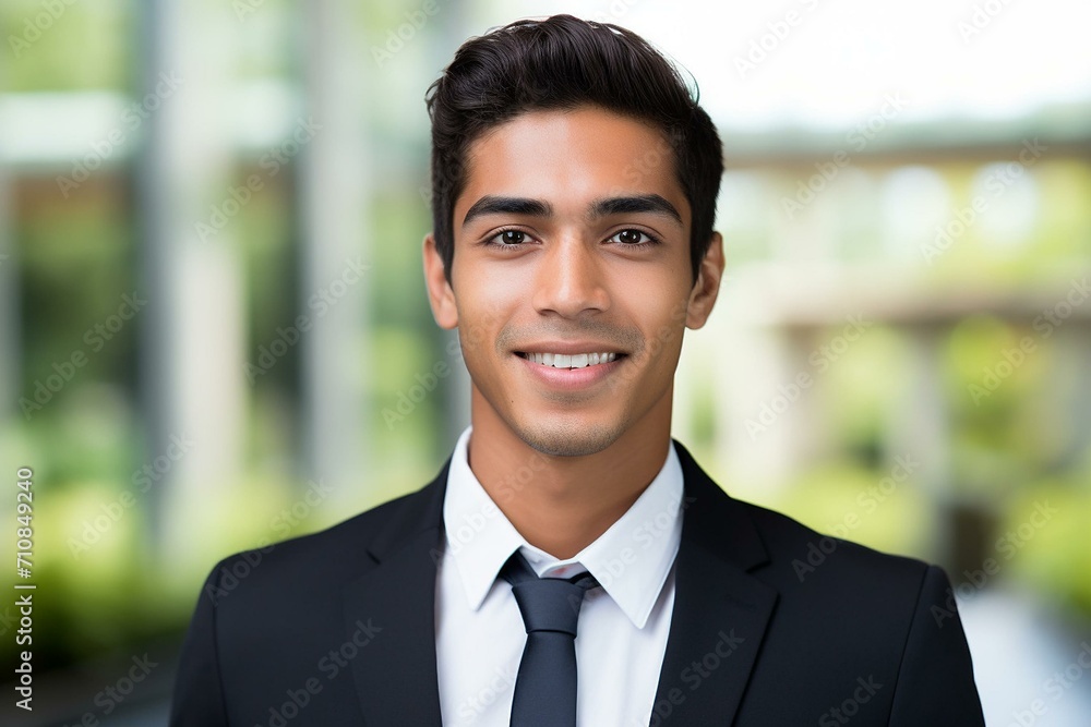 Confident Professional With a Welcoming Smile Confident Professional With a Welcoming Smile