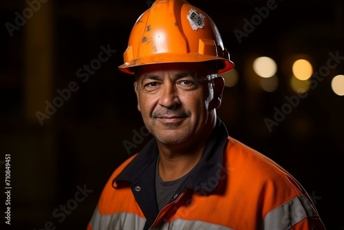 Portrait of a Worker in Safety Gear