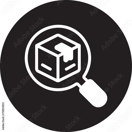 discover glyph icon