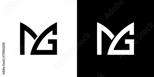 vector logo mg abstract photo