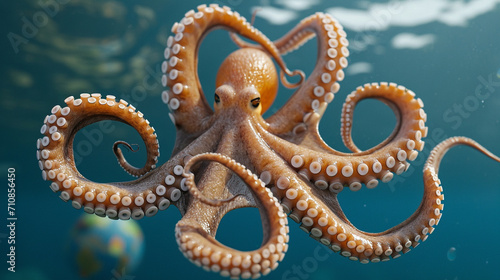 octopus in the sea © AA