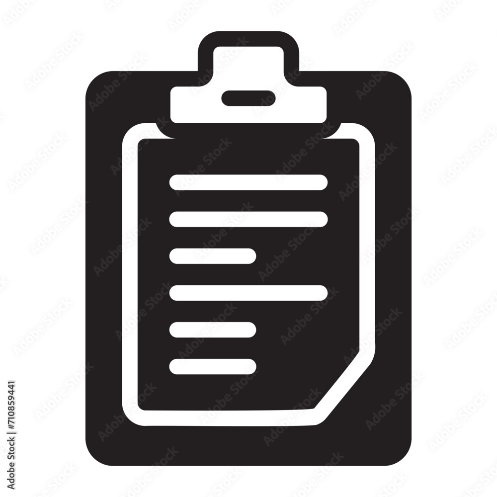 clipboard glyph icon clipboard glyph icon