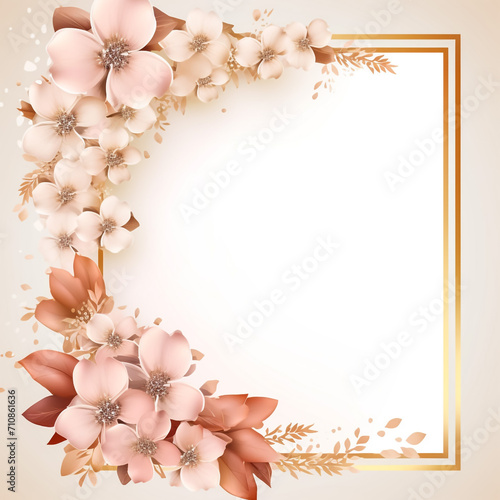 Abstract Contemporary Vintage Flower Watercolours Wreath Frame Floral Perfect For Wedding Invitations And Birthday Cards Fall Arrangement Isolated On White Backgroun Spring Summer Bouquets