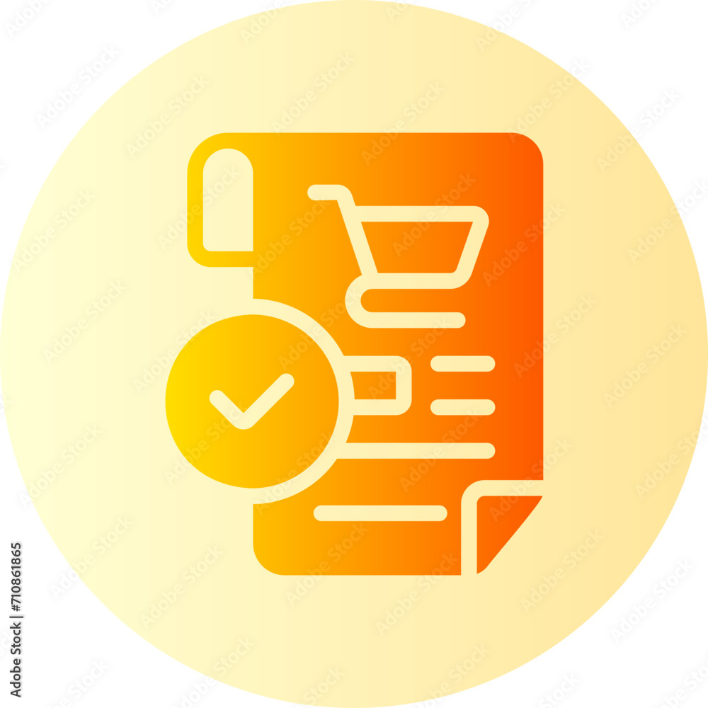 order gradient icon order gradient icon