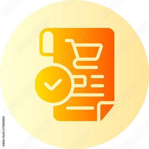 order gradient icon