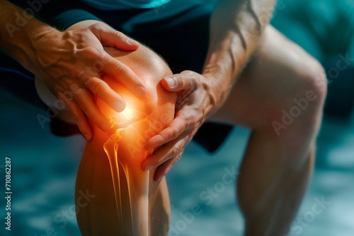 Problem Knee Sport Massage, Painful Leg Joint Problems and Tendon Inflammation