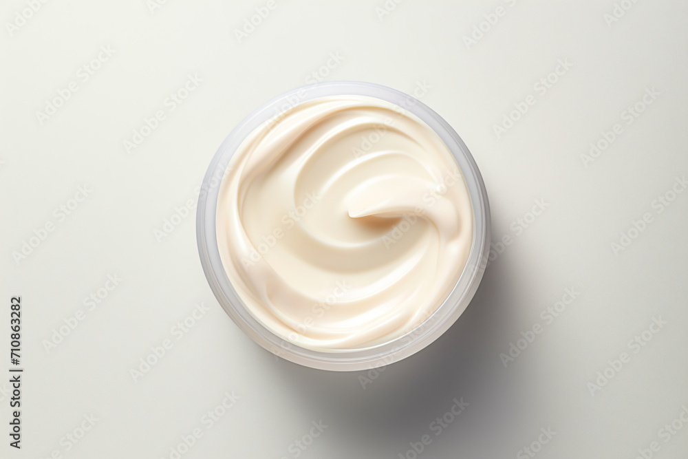 jar of cream or lotion, in the style of photorealistic accuracy, plasticien, wavy resin sheets, tondo, soft, high-angle, white
jar of cream or lotion, in the style of photorealistic accuracy, plasticien, wavy resin sheets, tondo, soft, high-angle, white