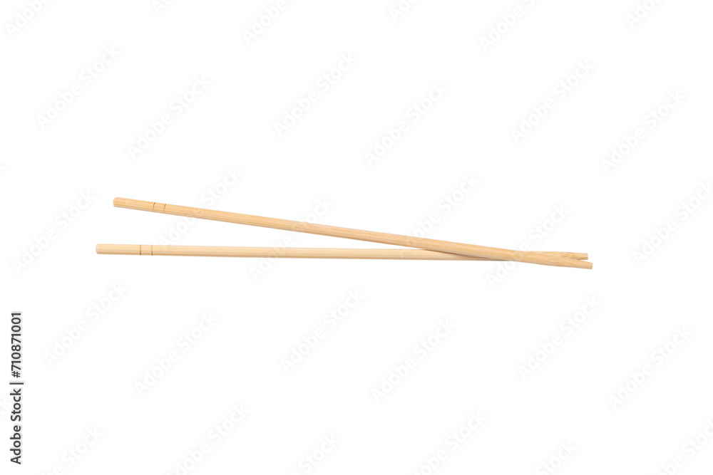 Sushi chopsticks isolated on a white background. Sushi chopsticks isolated on a white background.