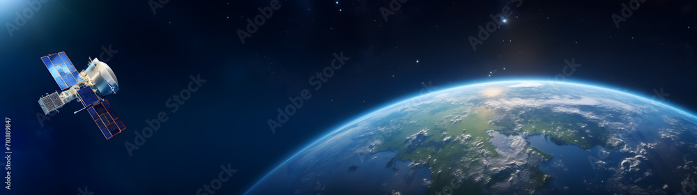 a view of the earth from space