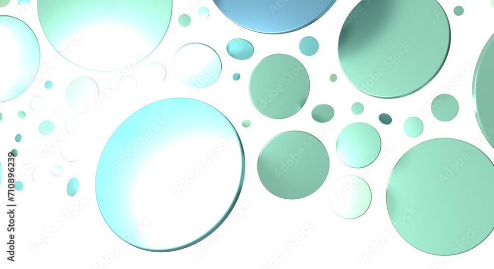  Colorful confetti on white background