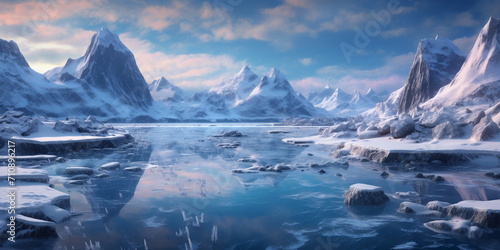 glaciers of antarctica © Евгений Высоцкий