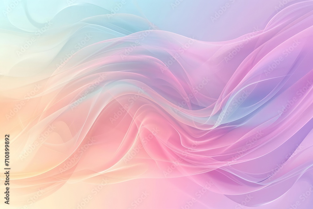 Obraz premium Abstract Gradient Background with Delicate Waves 