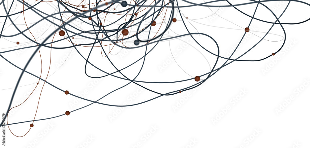 Falling cyber particles. Big data stream. 3d Falling cyber particles. Big data stream. 3d