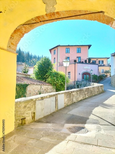 Ancient Tuscan village (Italy)