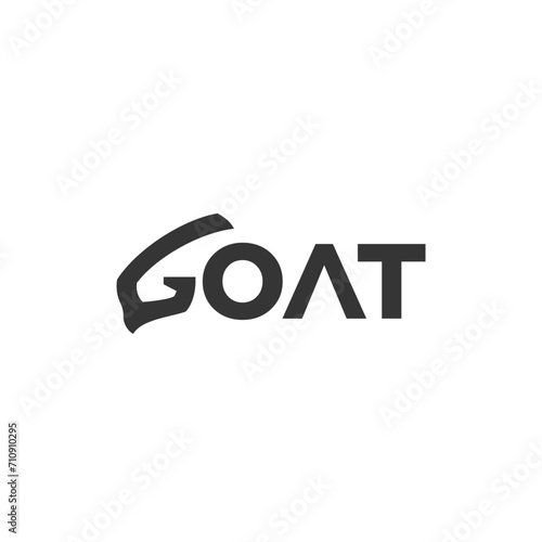 letter g goat logo design