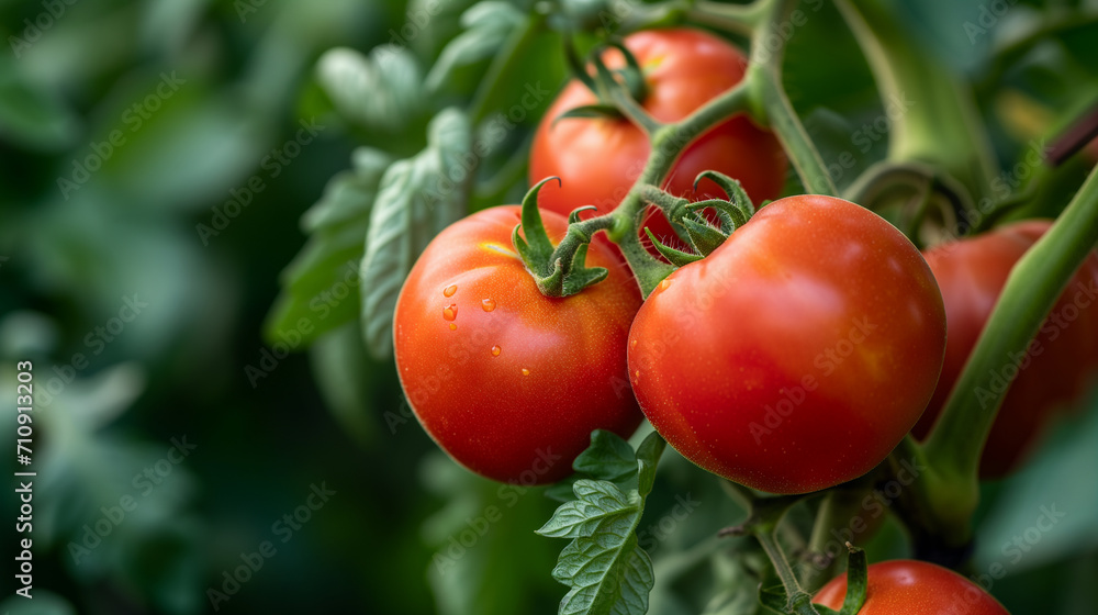 Organic Tomatoes on the Vine  Farm-Fresh Excellence
