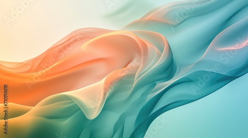 Abstract wavy lines, futuristic background