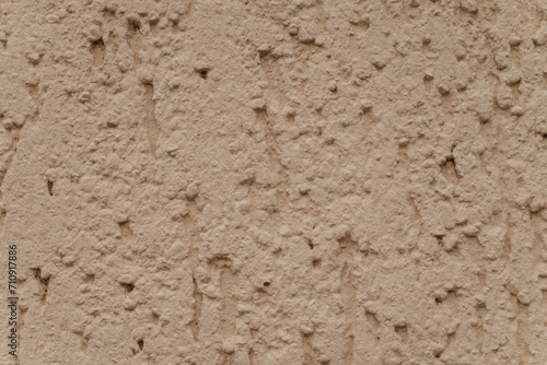 beige Plastered Brick Wall Texture. Brick Wall Seamless Surface.