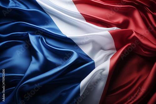 Flag of France. Country: France. Learn French. The country of France. The symbol of France.