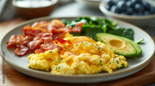 Foto Healthy Low Carb, High Fat Breakfast