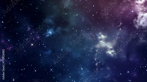 Scenic Animation Galaxy Outer Space Moving Stars Loop Animation. Copy paste area for texture
