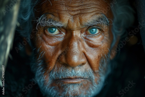 A Portrait of an Elder with a Lifetime of Stories