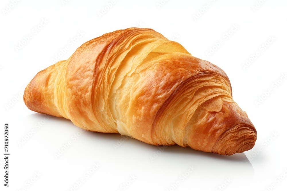croissant on white croissant on white