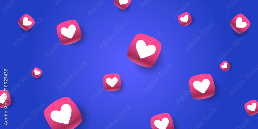 A cute abstract background for a romantic message. Elements for the design. A cute abstract background for a romantic message. Elements for the design.