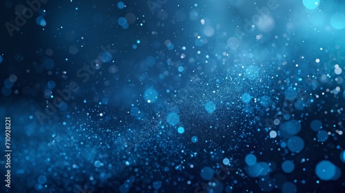 A blue nature background with sparkle. 