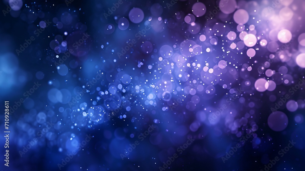 A blue nature background with sparkle. 