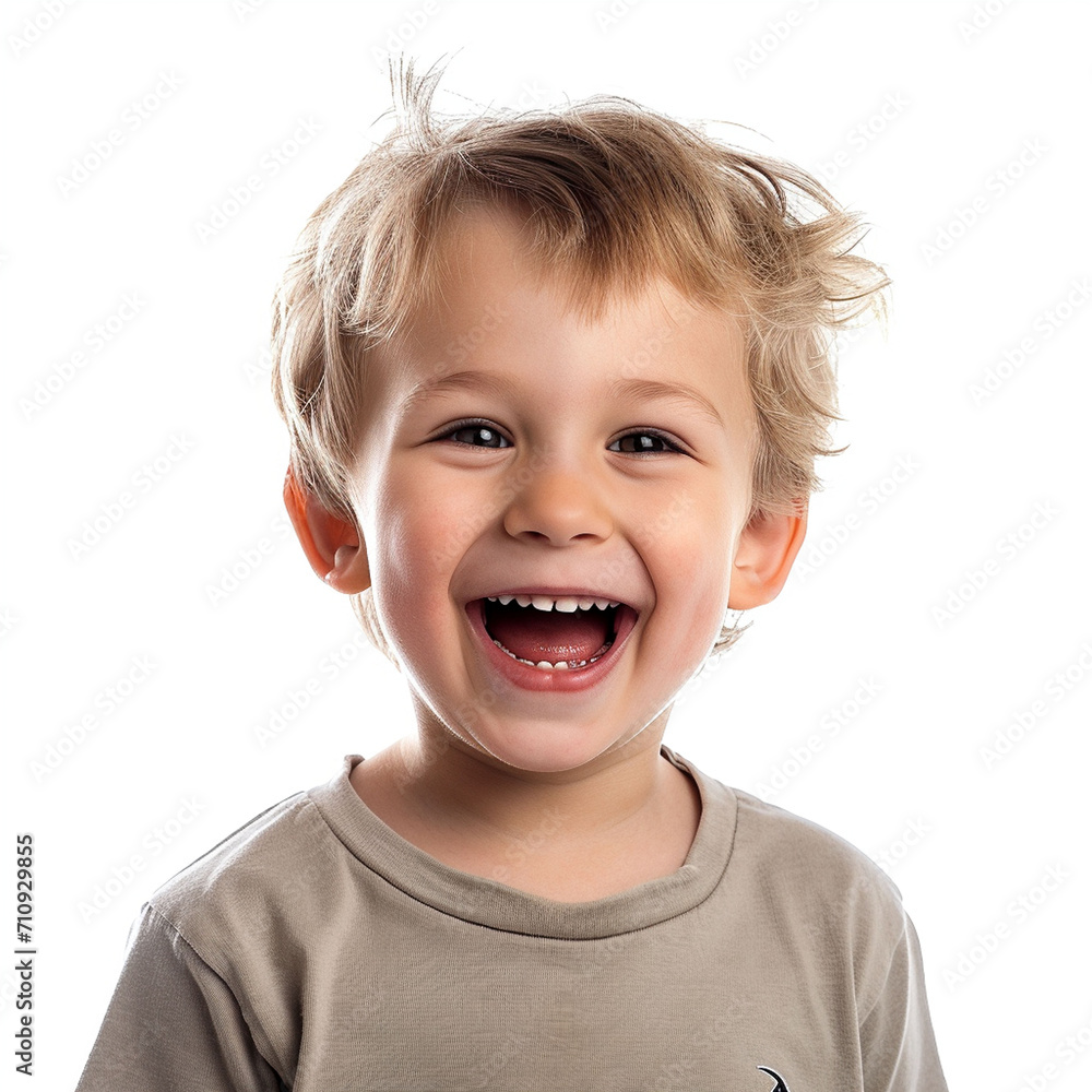 portrait of a smiling child portrait of a smiling child