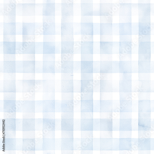 Vintage checkered watercolor background. Watercolor colorful horizontal and vertical stripes. Grunge background. Perfect for fabric, textile, wallpaper, kindergarten. Blue color.