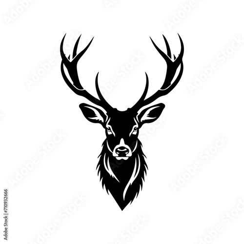 Stag Silhouette - A Symbol of Wilderness and Elegance for Outdoor Brands  Nature Themes  and Rustic Decor