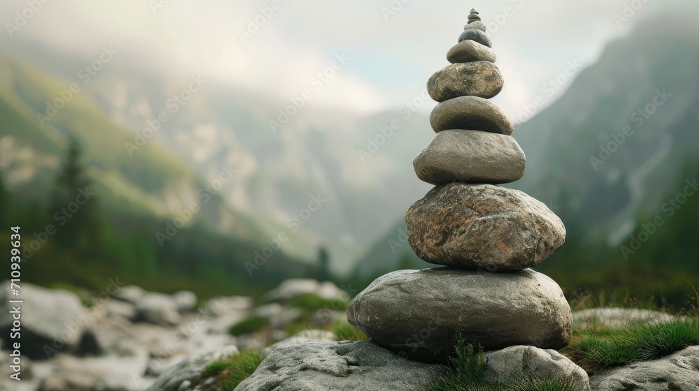 Stacked Rocks Formation Stacked Rocks Formation