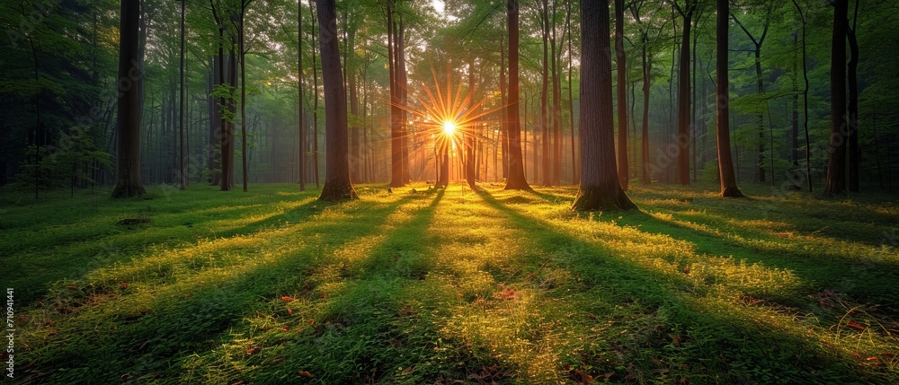 Naklejka premium a beautifull landscape