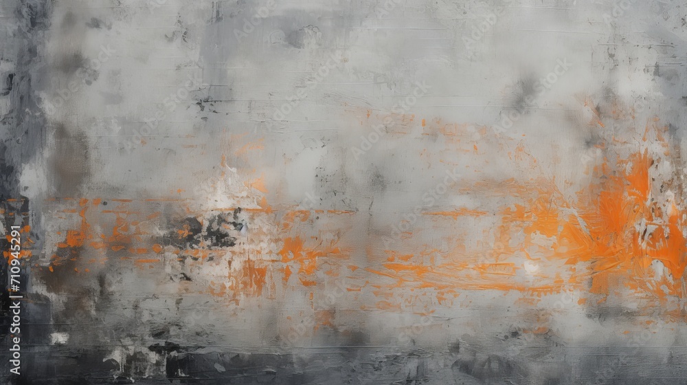 An abstract texture made up of gray and orange