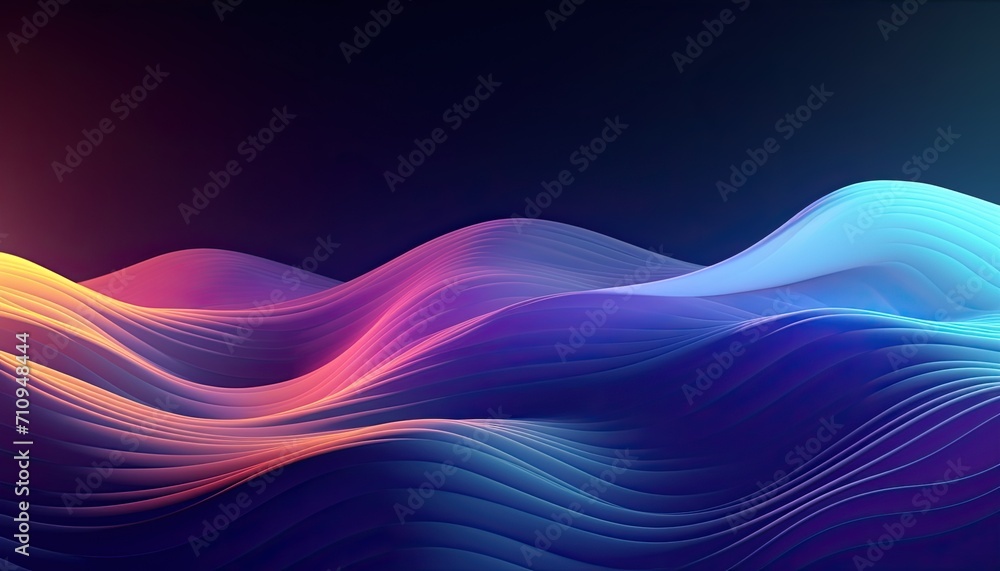 Vivid Waves of Color Transition Vivid Waves of Color Transition