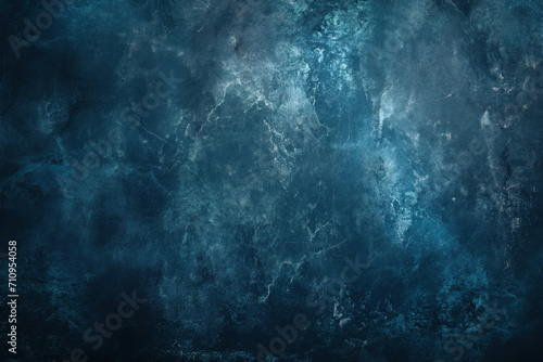 Dark blue grunge textured background