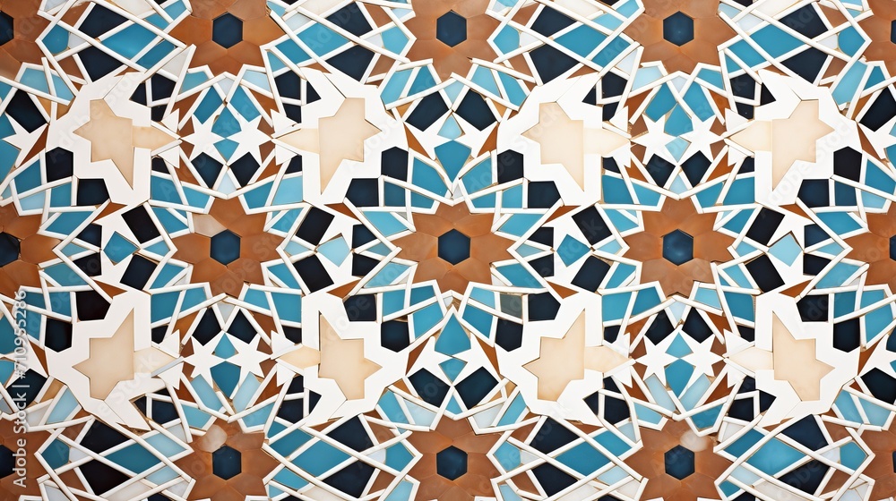 A texture similar to arab tiles