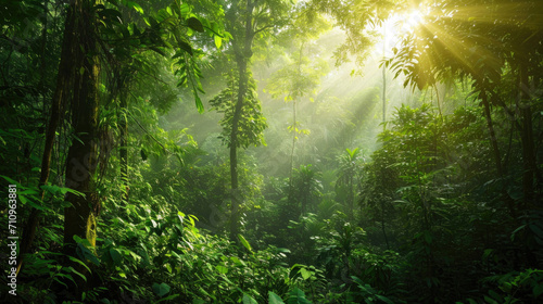 The enchanting beauty of the jungle photo