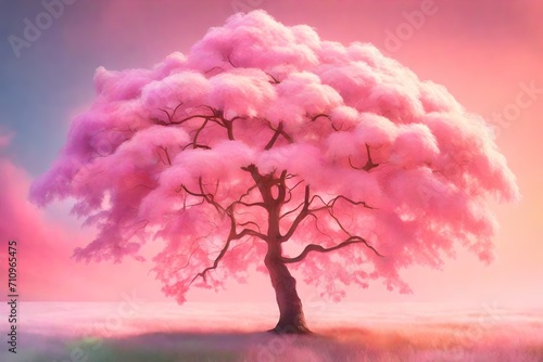 A big pink tree © Sidra