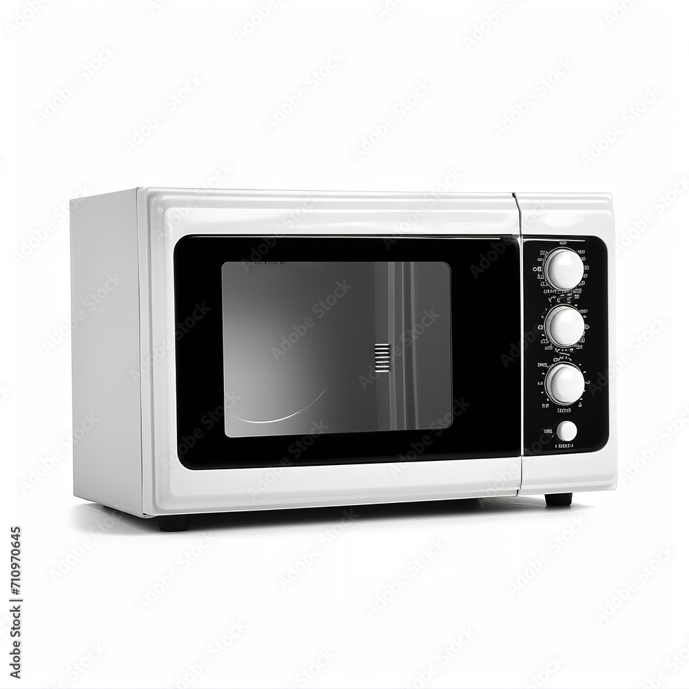 Microwave isolated on a white background Microwave isolated on a white background