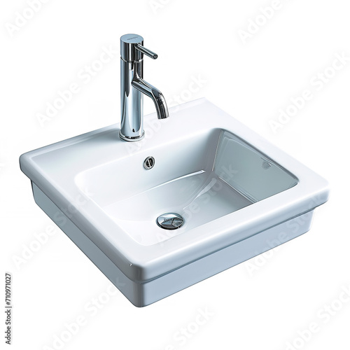 Sink isolated on a white background