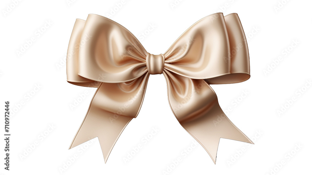 Golden Bow Nicktie. Cutout isolated on a transparent background. PNG - AI Generative Golden Bow Nicktie. Cutout isolated on a transparent background. PNG - AI Generative
