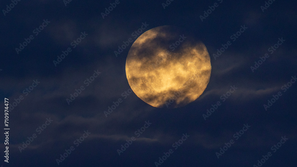 Obraz premium pleine lune 