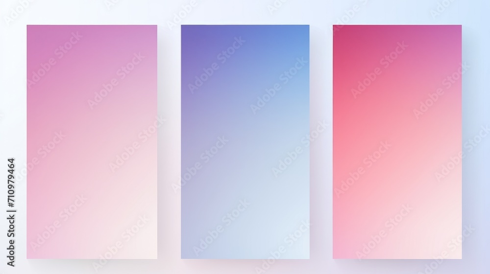 Colorful Blurred Gradient Background for Business Technology Poster AI Generated AI Generated