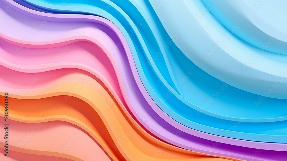 The abstract backdrop is colorful and has a top view The abstract backdrop is colorful and has a top view