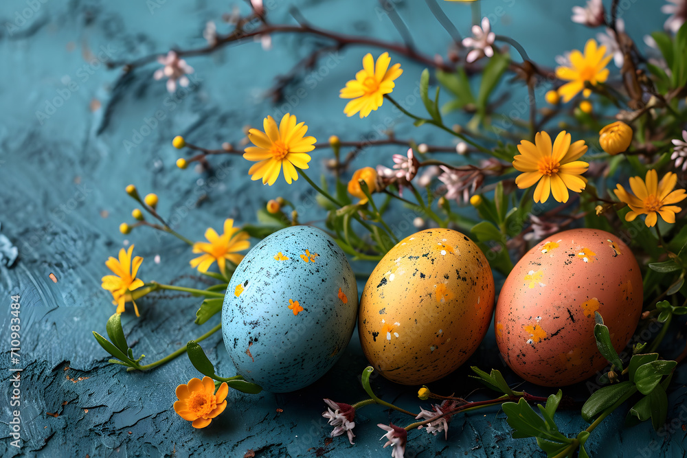 Easter background, Easter eggs Easter background, Easter eggs