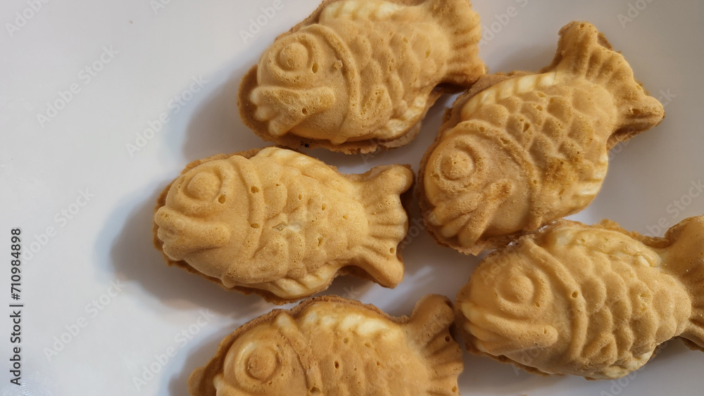 Korean Street Food of Winter Fish- Shaped Bun Bungeo-ppang Korean Street Food of Winter Fish- Shaped Bun Bungeo-ppang