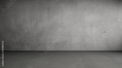 Minimalistic Clean Gray Vignette Background Texture Wallpaper AI Generated